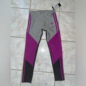 GIrl's Youth Adidas Aeroready Yoga Pants Leggings Size Medium 10/12 NWT